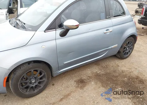 2013 Fiat 500C Lounge из США, поврежденный, VIN 3C3CFFER1DT516015